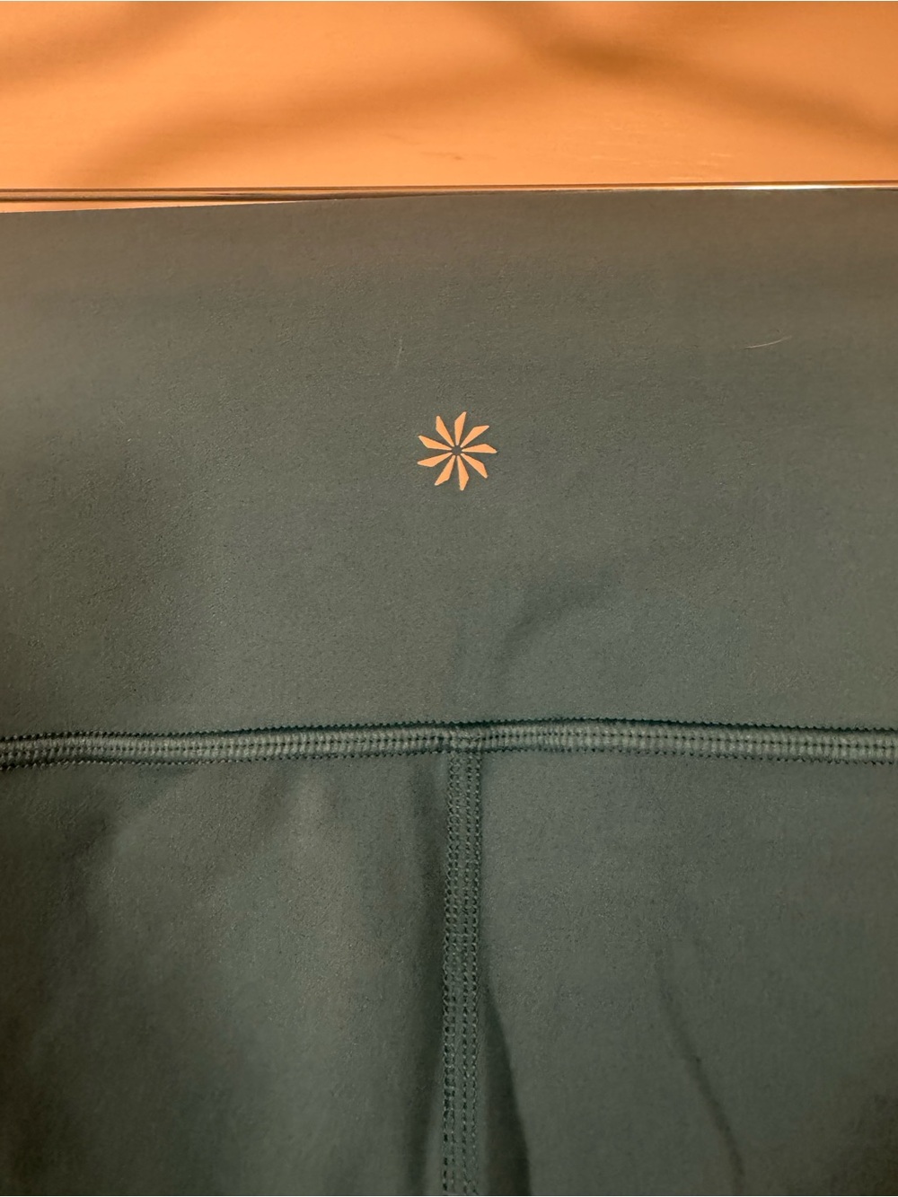 Athleta Teal Transcend 7/8 Tight Leggings - Picture 4 of 10